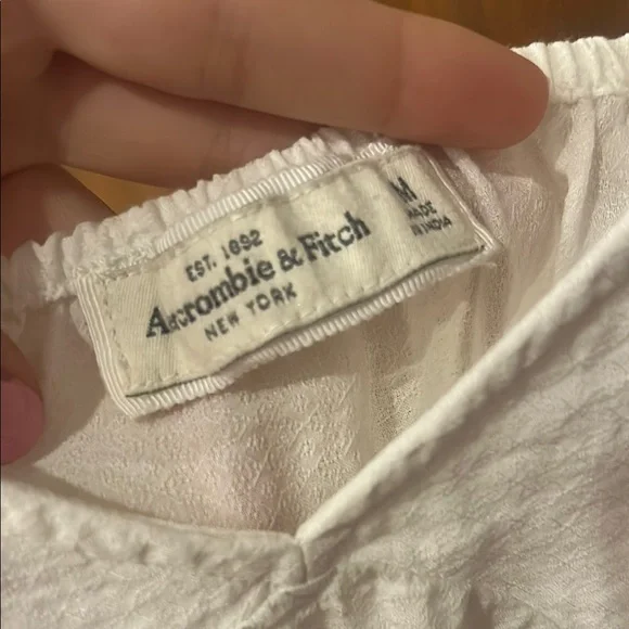 Abercrombie & Fitch White Lace Camisole Top - Picture 2 of 3